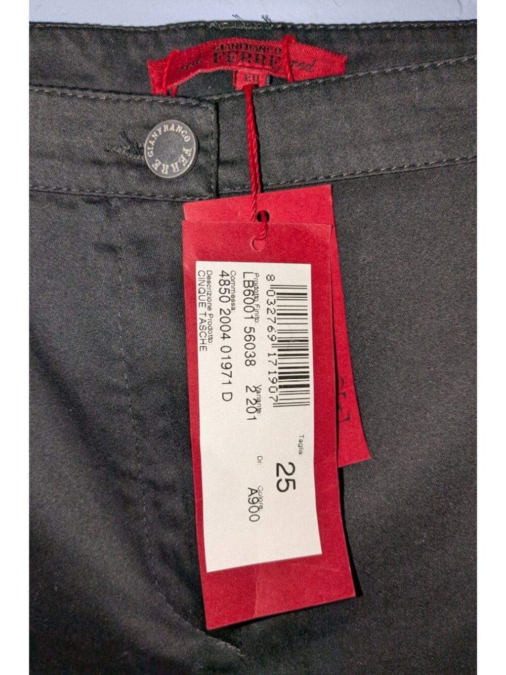Gianfranco Ferre Womens Black Bootcut Trousers Sz 14 NWT - Picture 8 of 13